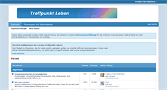 Desktop Screenshot of forum-treffpunkt-leben.de