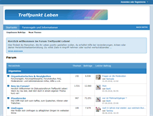Tablet Screenshot of forum-treffpunkt-leben.de